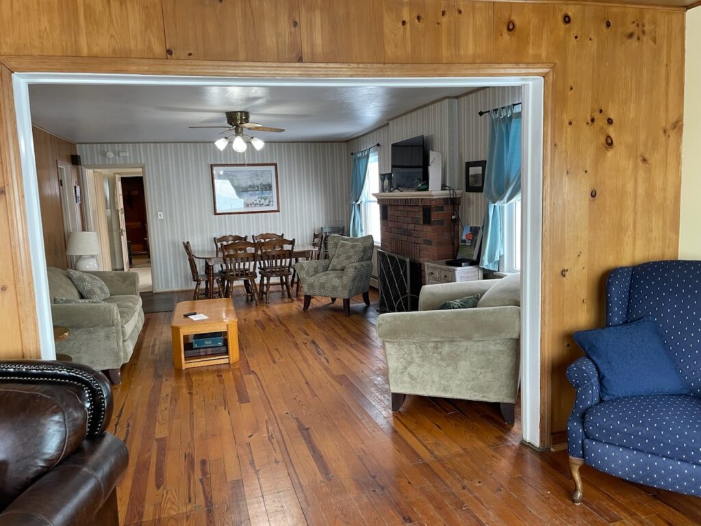 The dining room of The Lodge